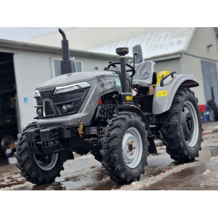 Мінітрактор СКАУТ ТУ-254Х з рівною підлогою, примусовою навіскою 2 гідроциліндри, широкі шини Мінітрактор СКАУТ ТУ-254Х з рівною підлогою, примусовою навіскою 2 гідроциліндри, широкі шини